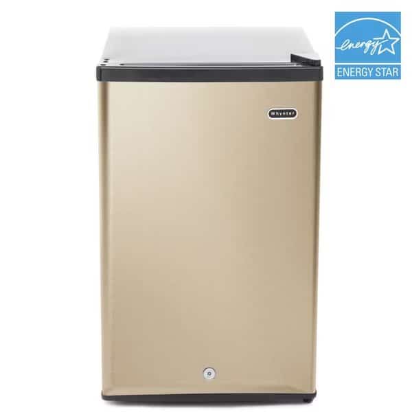 21 cuft Energy Star Upright Freezer with Lock in Rose Gold