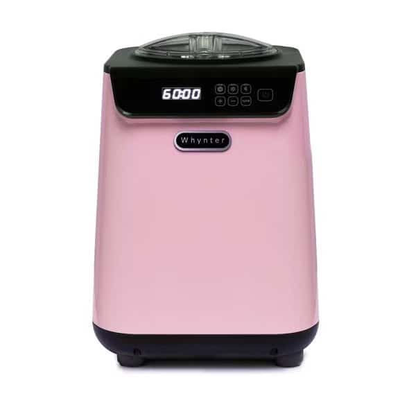 128 Quart Automatic Ice Cream Maker Black Pink Edition