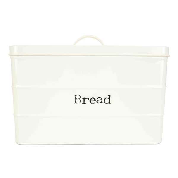 Tin Bread Box Ivory