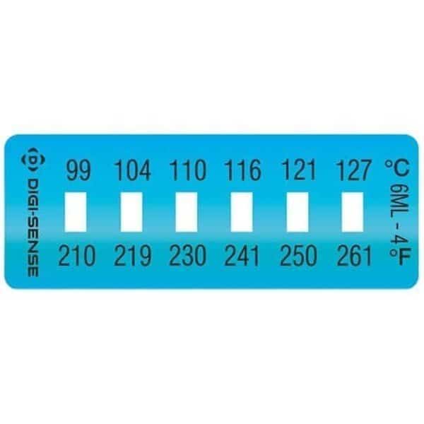 Irreversible 6-Point Horizontal Te, PK 10, Digi-Sense, Mfr#: 90308-94