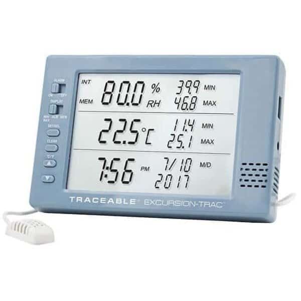 Traceable Excursion-Trac Thermohygromete, Digi-Sense, Mfr#: 98767-14