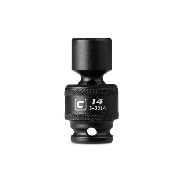 3/8 in Drive 14 mm Universal Impact Socket, Capri Tools, Mfr#: 5-3314