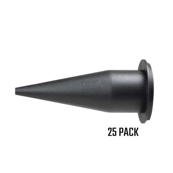 Cone Nozzle for Sausage and Bulk Caulk Guns, 25-pk
