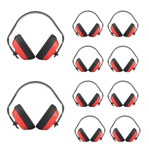 Safety Ear Muff, ANSI S319 Approved, 10PK