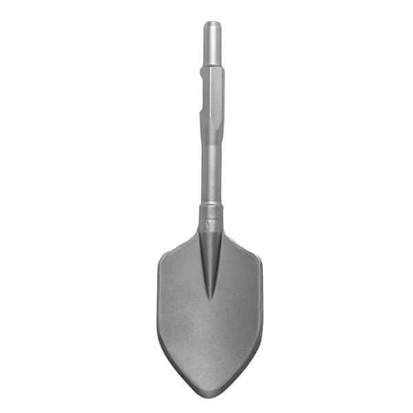 8 in Steel Clay Spade Chisel for TR-100/TR-300 Demolition Hammers