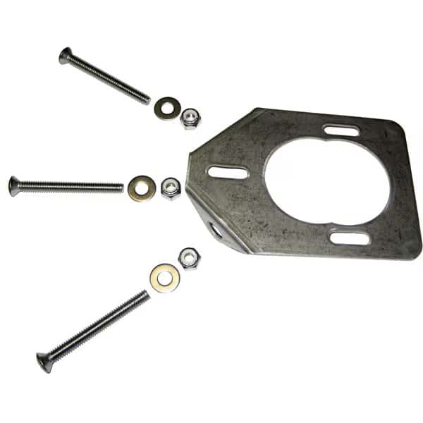 Ss Backing Plate For 30 15 0 Degree Heavy Rod Holders