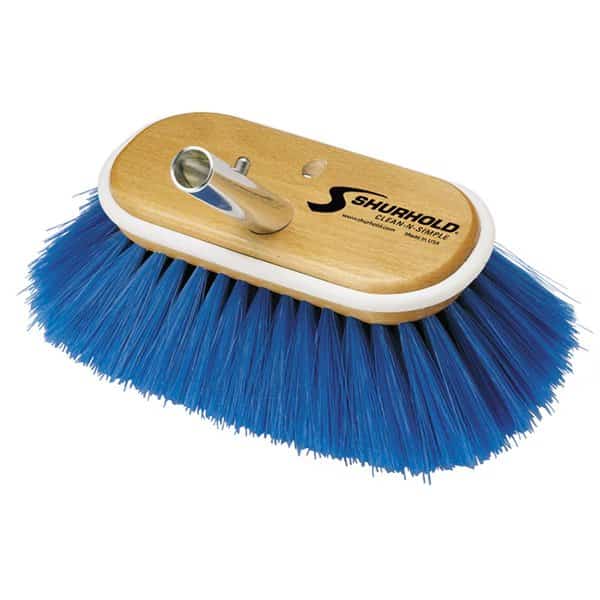 6" Nylon Extra Soft Bristles Deck Brush