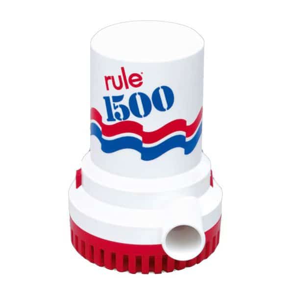 1500 GPH Non-Automatic Bilge Pump - 24v