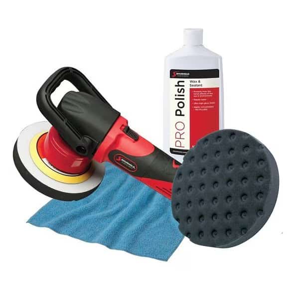 Dual Action Polisher Start Kit w/Pro Polish, Pad & MicroFiber Towel