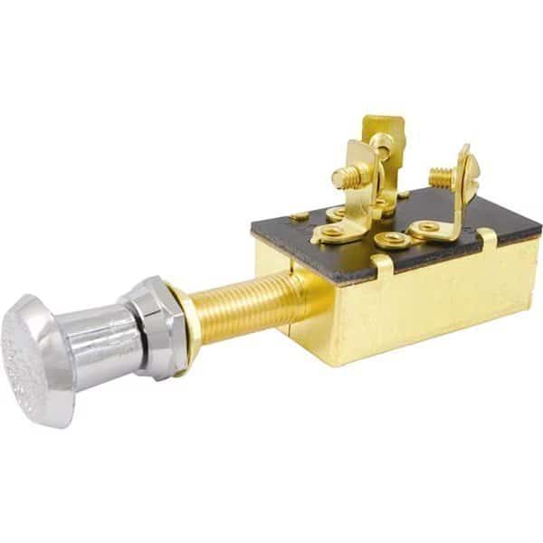 Push/Pull Switch - Three-Position - Off/On/On