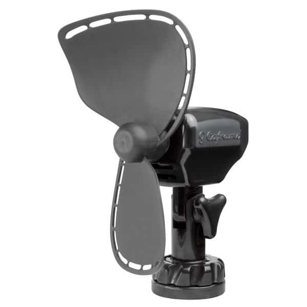 Ultimate 757 24V 2-Speed 7" Fan - Direct Wire - Black
