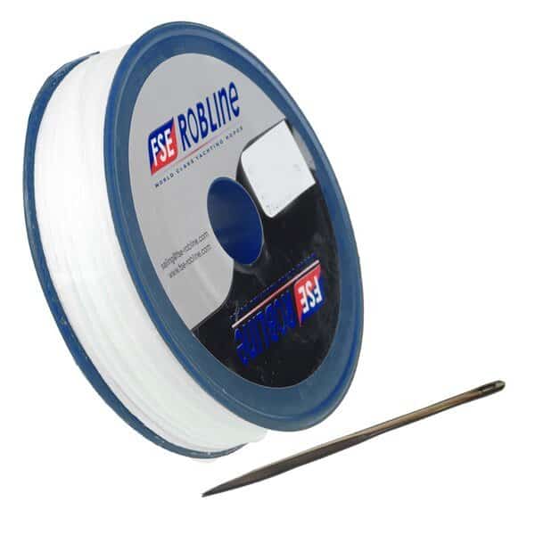 White Whipping Twine Kit With Needle