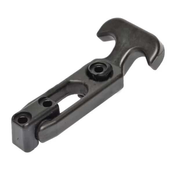 T-Handle Latch - Black Flexible Rubber w/Keeper
