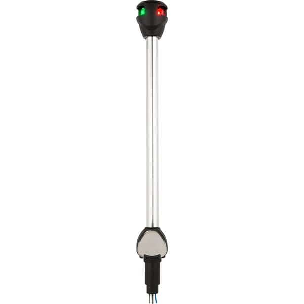 LightArmor Bi-Color Navigation Pole Light w/Task Light-Straight-10"