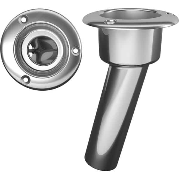 Ss Rod & Cup Holder 15 Degree Open W/