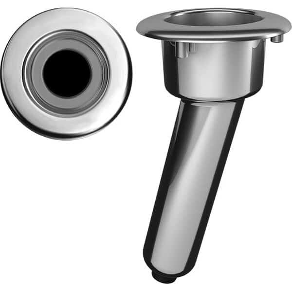 Ss Elite Rod & Cup Holder Screwless 15 Degree