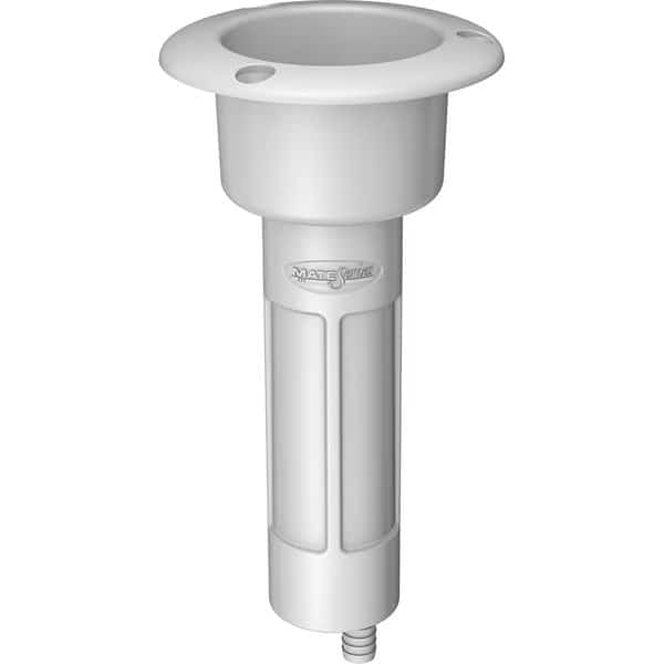 Plastic Rod & Cup Holder 0 Degree Drain W/