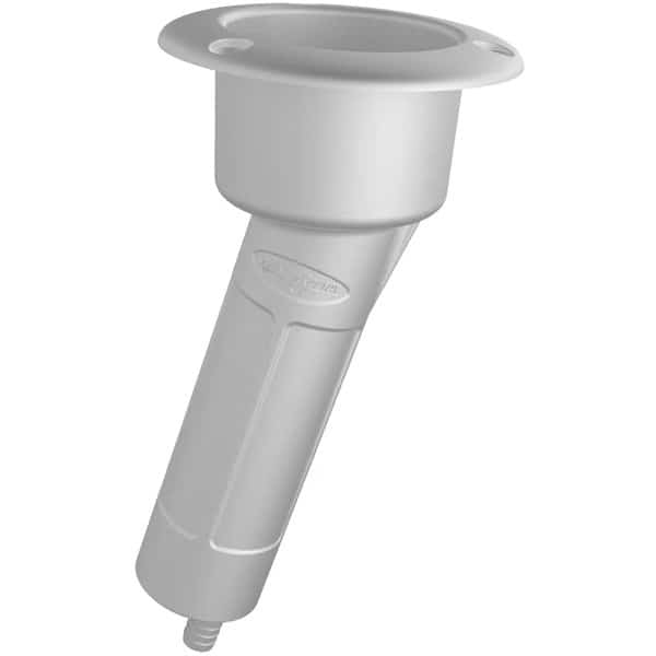Plastic Rod & Cup Holder 15 Degree Drain W/