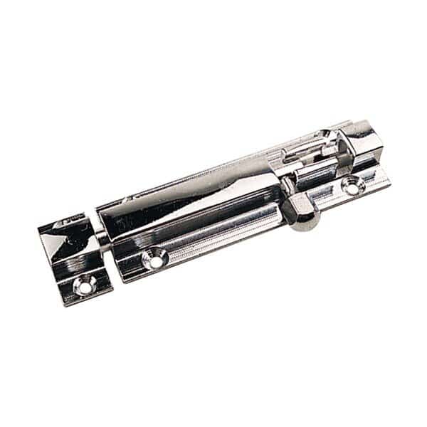 Barrel Bolt - Chrome Finish - 2-1/2"