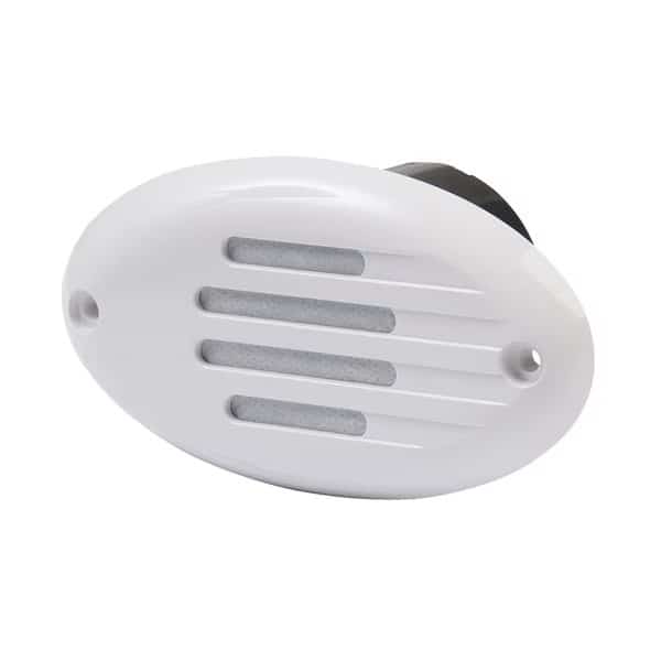 12V Electronic Horn With White Grill