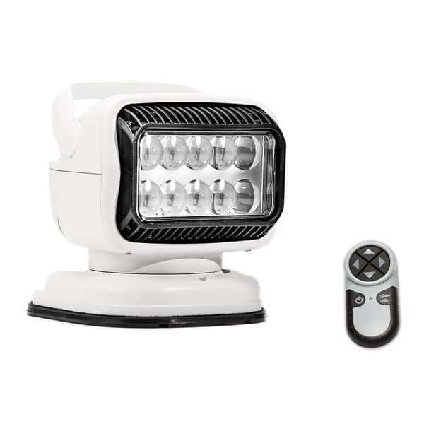 Portable Mnt-White LED-Handheld Remote Permanent Shoe Mnt