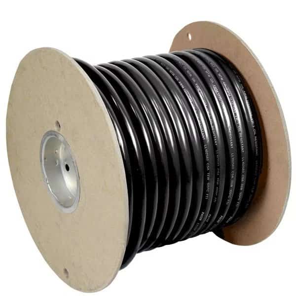 Pacer Black 2 AWG Battery Cable, 100'