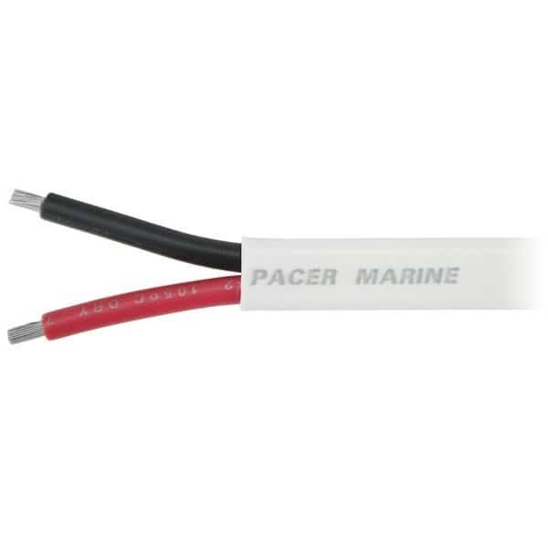 Pacer 10/2 AWG Duplex Cable, Red/Black, 100'