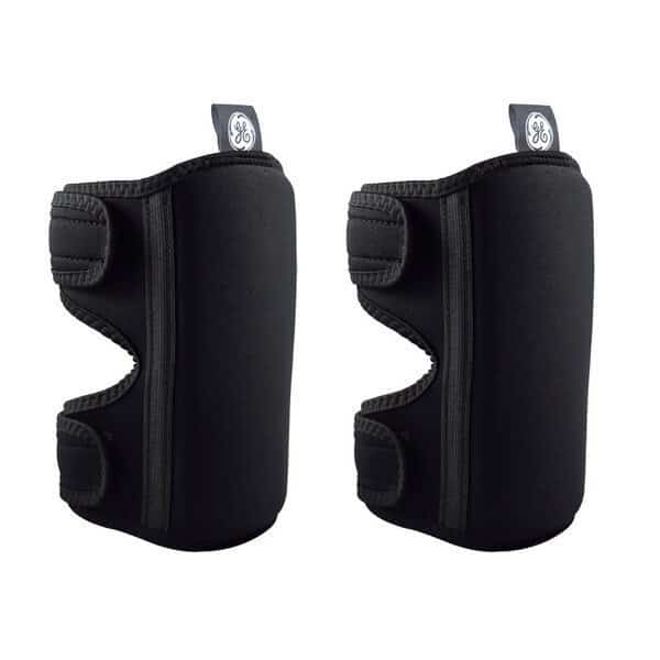 KNEE PAD, EVA Foam Pad, EVA Foam Cap, Hook-and-Loop Closure, Black