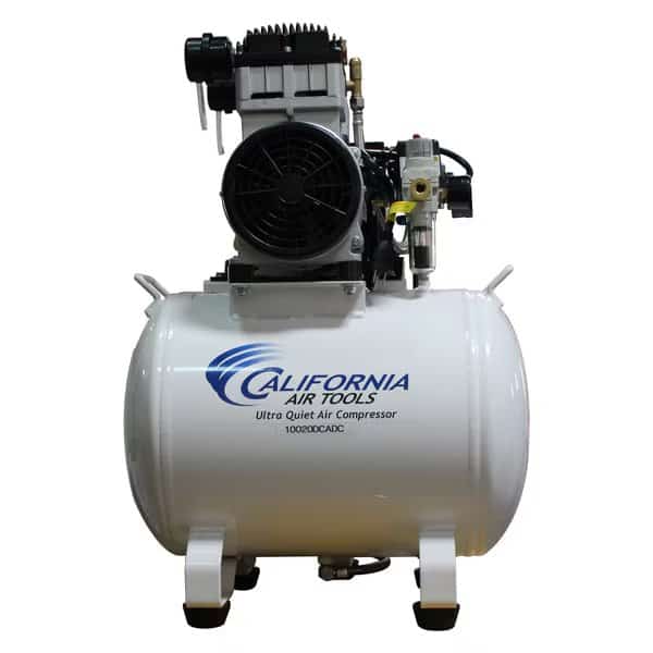 UltraQuiet, OilFree 2HP 10Gal SteelTank AirCompressor w/AirDryingSystem