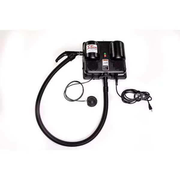 Personnel Blow-Off System, 120VAC w/Foot Switch Control, 6' Nema Cord