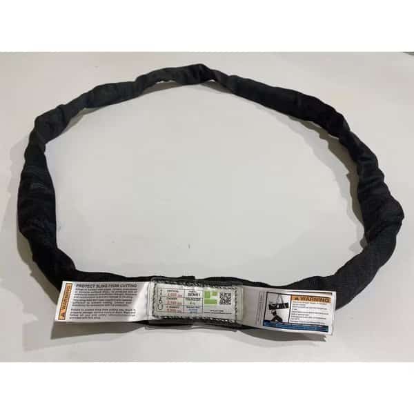Black Endless Round Sling BENR2 X 4Ft. Cap. WLL 5300Lbs.