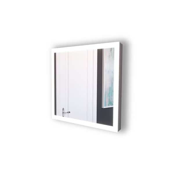 Smart Angelina 36 x 30 LED Smart Mirror with Voice Commands
