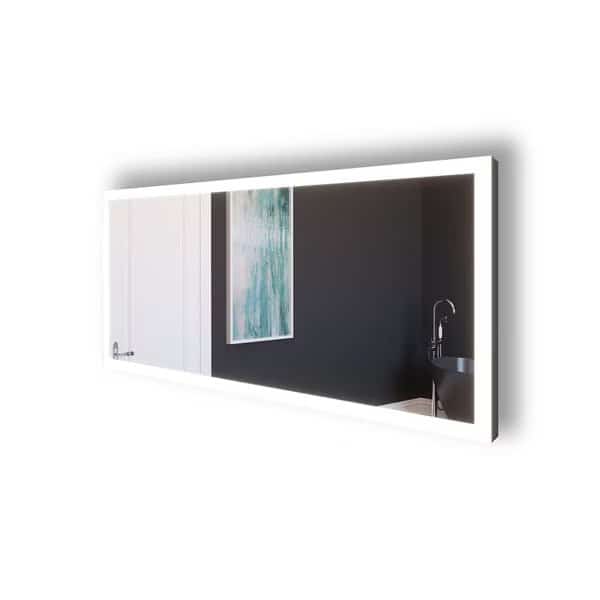 Smart Angelina 72 x 30 LED Smart Mirror with Voice Commands
