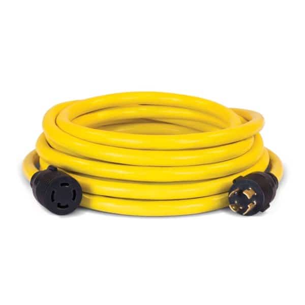 Generator Extension Cord, 25 ft., 30 Amp, 250 Volt,