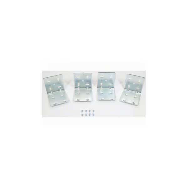 Metal Universal Rear Bracket for Bottom Mount Applications, 4PK