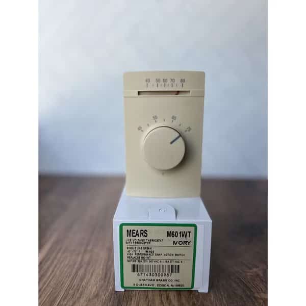 Single Pole Control w/ thermometer, Single Pole w/ thermometer