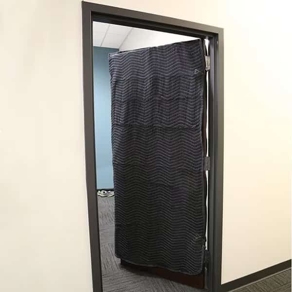 Quilted Door Cover