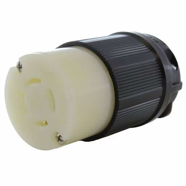 Locking Connector, L16-20R, 20 A, 480V AC, Three Phase