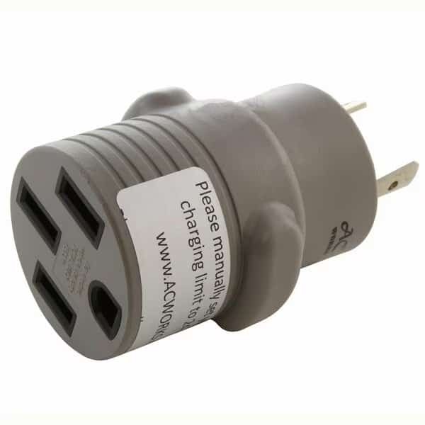 EV Charging Adapter NEMA L6-30P 30A 250V Plug to 50A EV Adapter for Tesla
