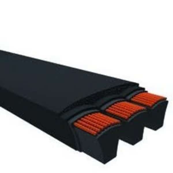 8V, 475 in Outside Length, 1 in Top Width, 4 Ribs