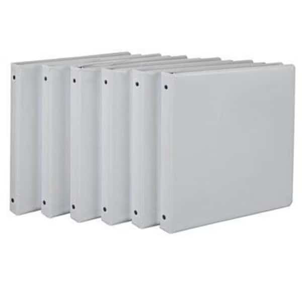 Economy View Binder .5" W, PK6, I08517
