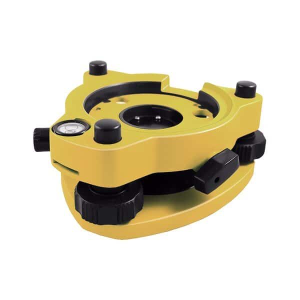 1200 Swiss-Style Tribrach W/ Optical Plummet, Yellow