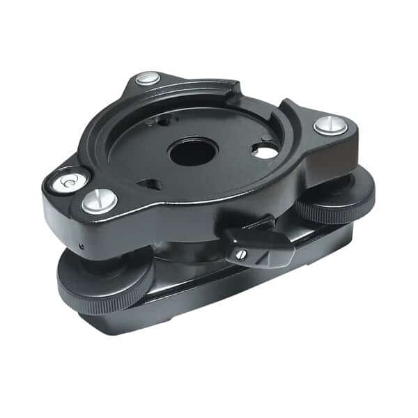 1201 Swiss-Style Tribrach W/out Optical Plummet, Black
