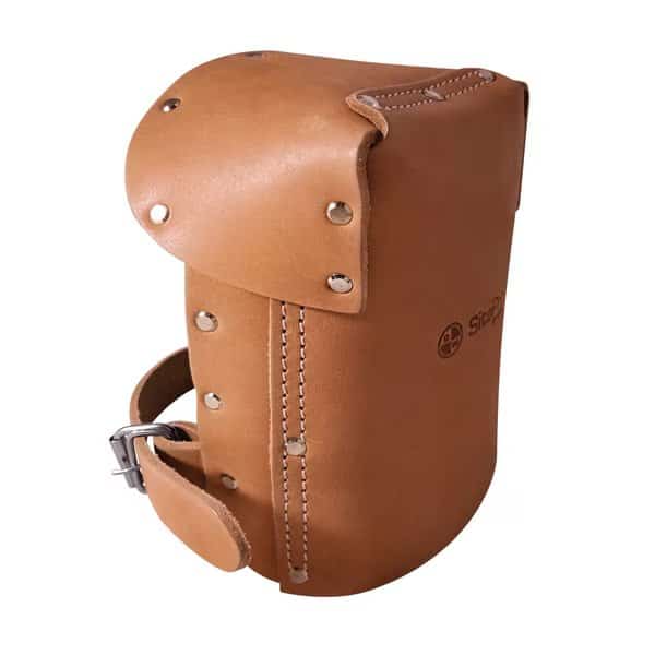 11422P Padded Leather Knee Pads W/ Adjustable Strap