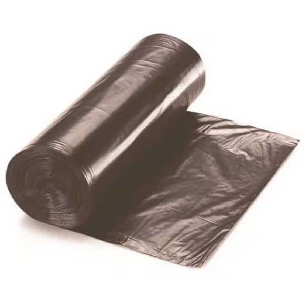 60 Gal. 1.5 mil 38 in. x 58 in. Black Can Liner, 100PK