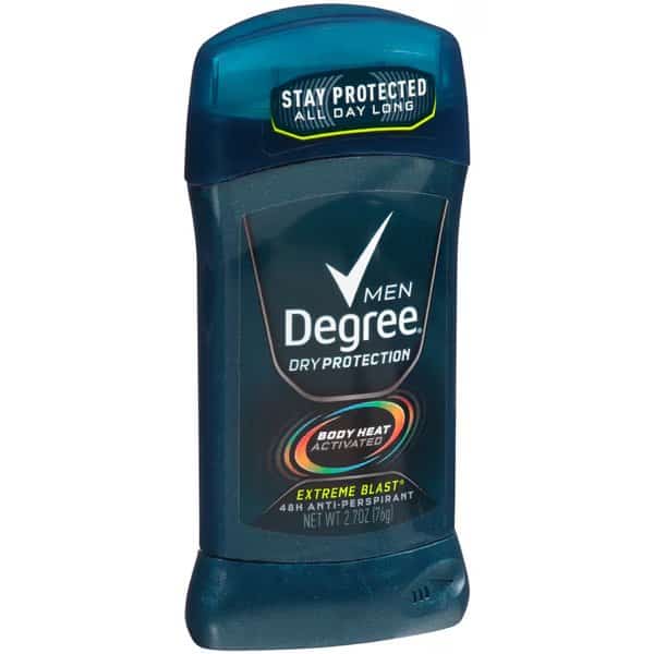Degree Men Deodorant Invisible Solid Extreme Blast 2.7 oz., PK12