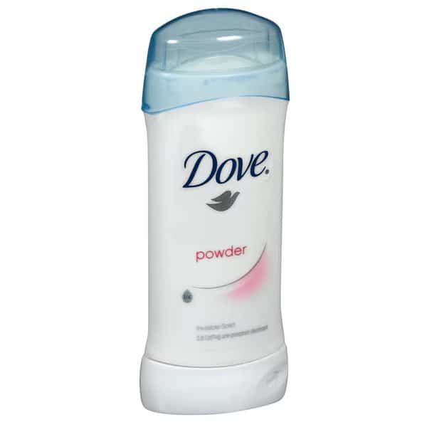 Dove Invisible Solid Original Clean Powder Deodorant 2.6 oz. Bar, PK12