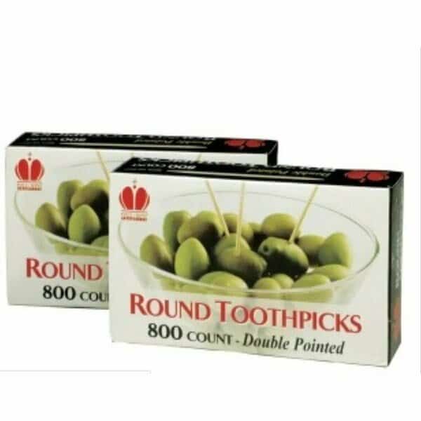 Goldmax Double Pointed Routh Toothpicks, PK19200