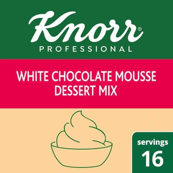 Knorr White Chocolate Mousse 7.312 oz., PK10, Knorr, Mfr#: 4800192023
