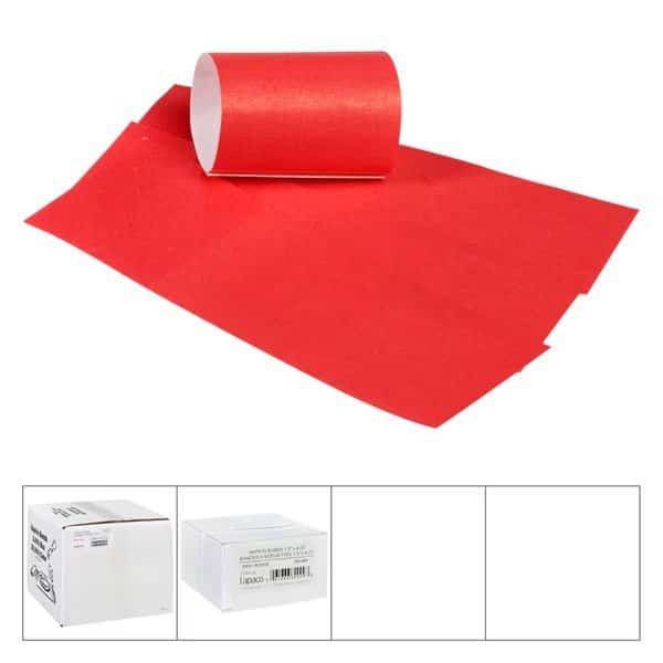 Lapaco 1.5'' By 4.25'' Red Napkin Band, PK2000